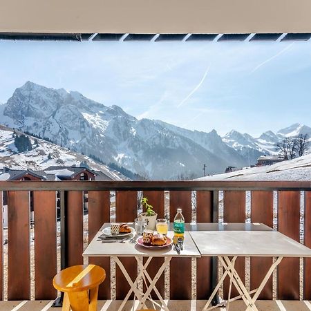 L'Oree Des Aravis - Au Pied Des Pistes Manigod Exteriör bild