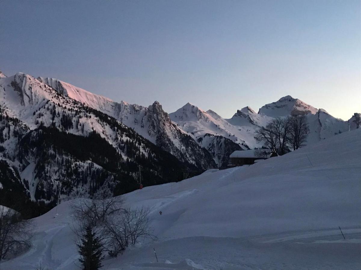 L'Oree Des Aravis - Au Pied Des Pistes Manigod Exteriör bild